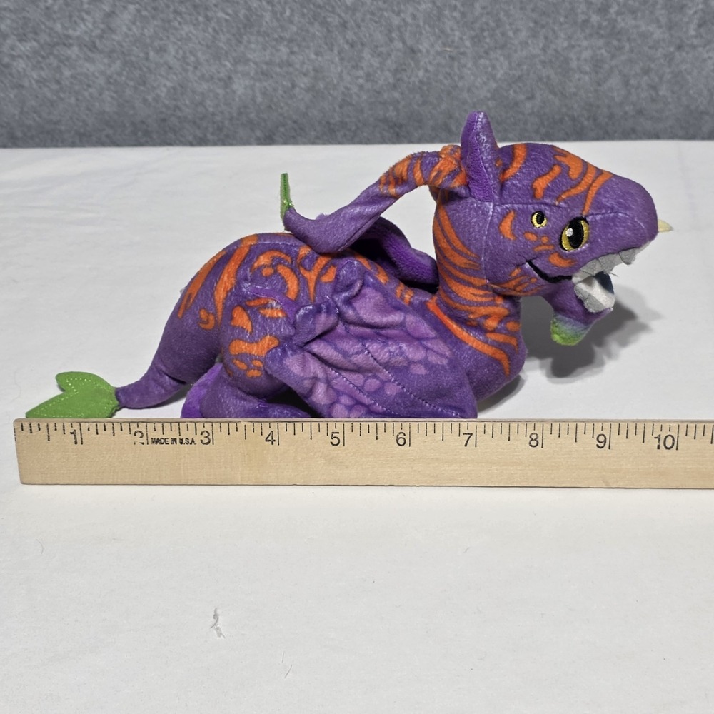 Disney Parks Pandora World of Avatar Purple Orange Banshee Shoulder Plush 10" - Picture 6 of 10